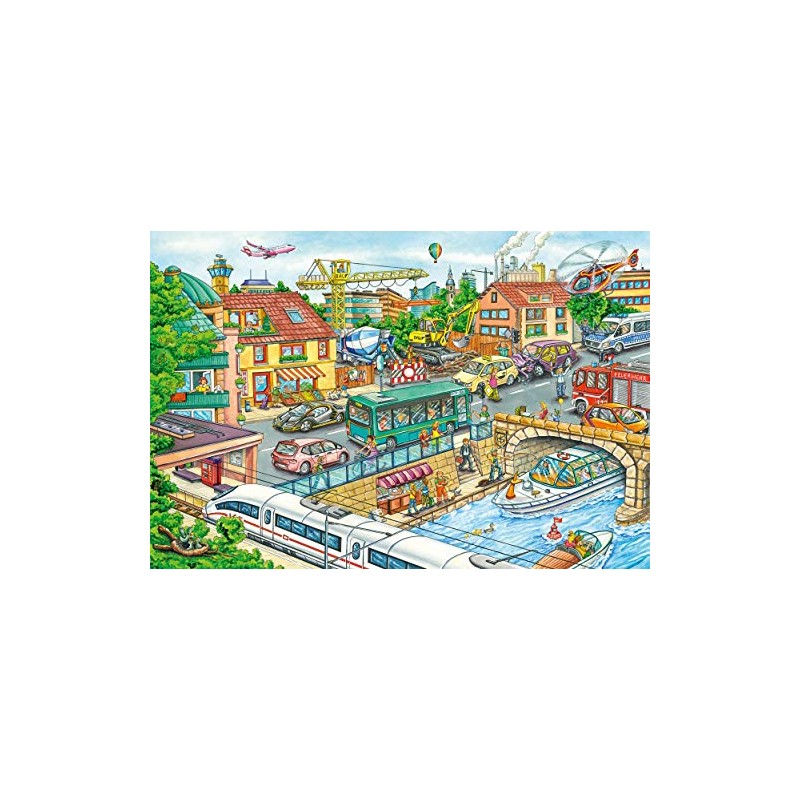 Fahrzeuge und Verkehr (Kinderpuzzle)