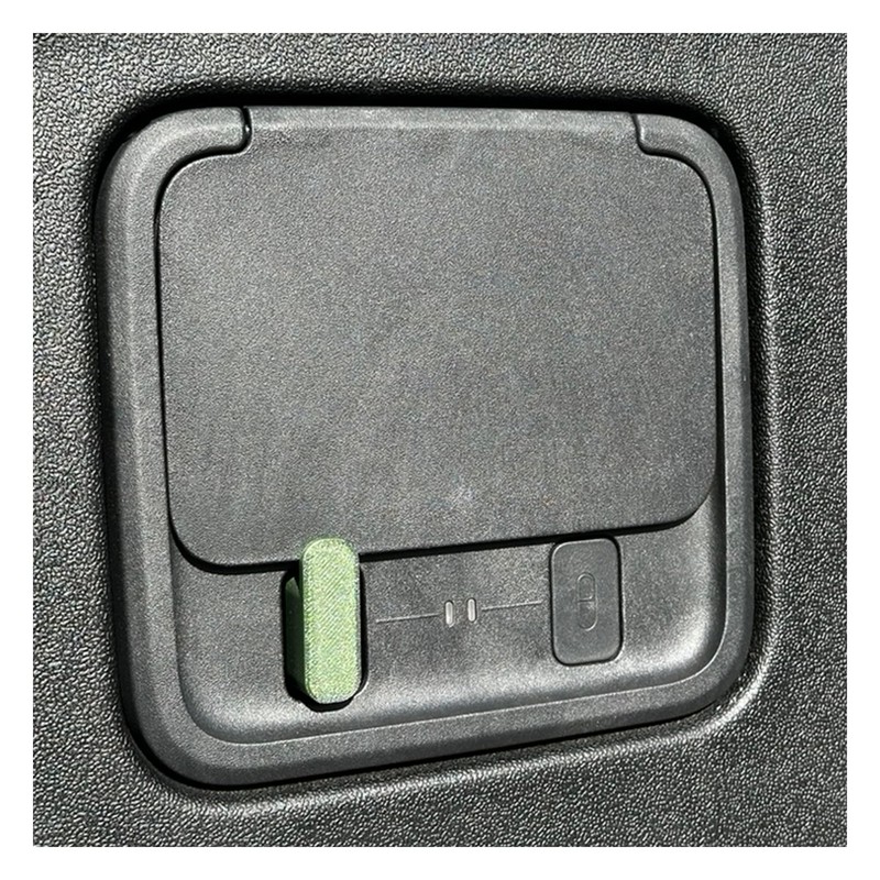 Compressor Door Gear Guard Lock for The Rivian R1T (Forest