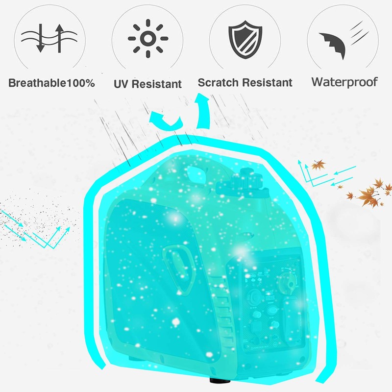 Waterproof Universal Generator Cover Inverter Generator Storage Cover for Most