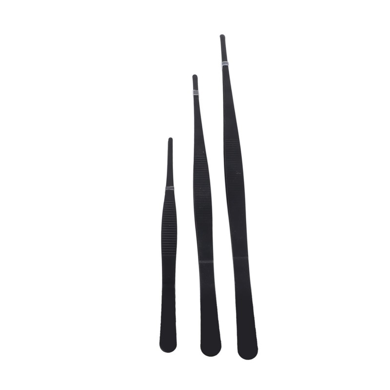 Reptile Feeding Tongs Prevent Slip Stainless Steel Thickened Reptile Feeding