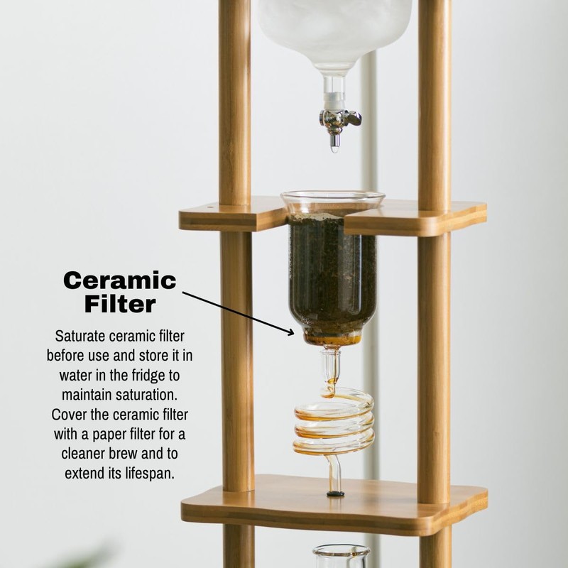 Yama Ceramic Filter for Cold Brew Towers and Silverton Brewer