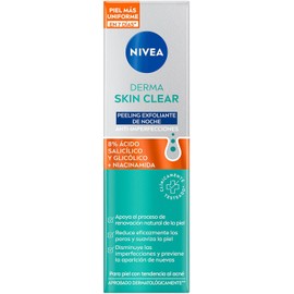 NIVEA Derma Skin Clear Peeling Exfoliante de Noche Anti-imperfecciones (40 ml)