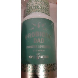 You're  Natural Probiotic Dad Fertility Probiotics & Prebiotics 60cap. EXP: 6/25