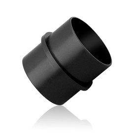 BNGXR 75 mm Connector Round Duct Pipe, Air Duct Connector Plastic, Car Heating Connector, Heating Pipe Connector, Ventilation Pipe, for We-basto Heating Pipe Connector Accessories