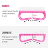Larbois Handle Grip Nail Brush, Hand Fingernail Brush Cleaner Scrubbing
