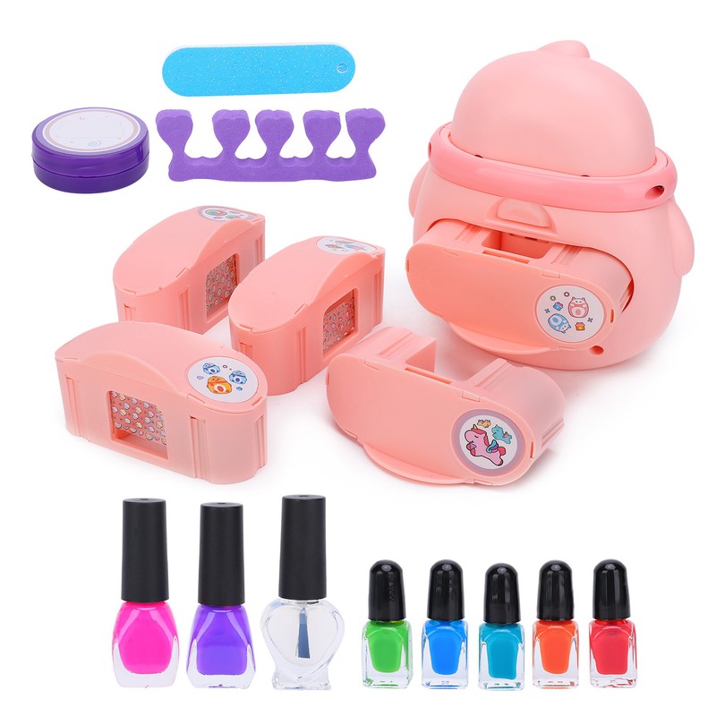Children Nail Art Machine Kit Children Girl Nail Art Polish