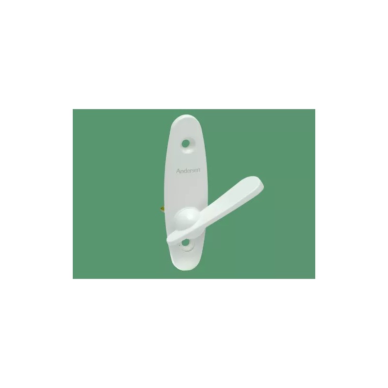 Andersen Anderson Sliding Glass Door Thumb Lock White