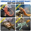 [Premium] 24"x60" Reptile Substrate Mat with 4 PCS Rug Gripper,