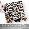 BUZZxSELECTION Women's Stole Leopard Print Large Scarf Animal Design SK003