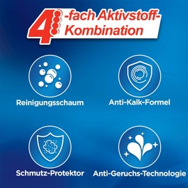 WC-Frisch WC-Frisch Kraft Aktiv Duftspüler Lemon, WC-Reiniger, 1 Stück, mit Lufterfrischer Effekt für einen intensiven Duft