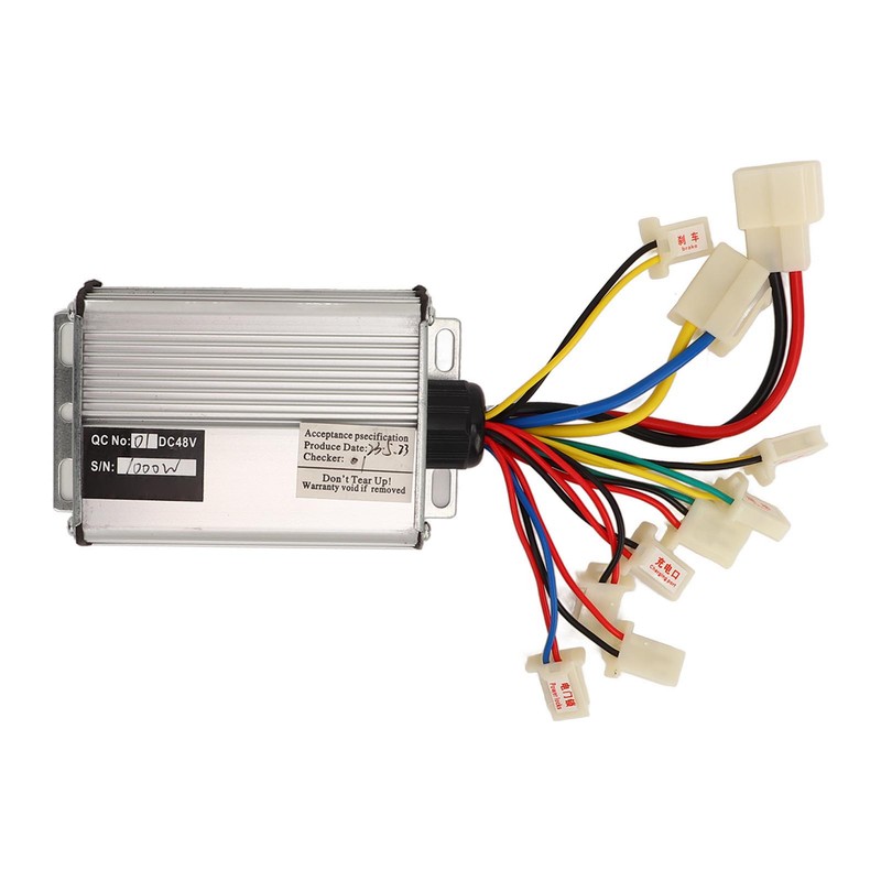 48V 1000W Brushed Controller and Throttle Grip For Electrical Scooter