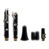 Btuty Clarinet ABS Bb Binocular Clarinet with 10 Reeds Cleaning