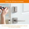 Natsukage Front Door Handle Set Heavy Duty Entry Door Lock