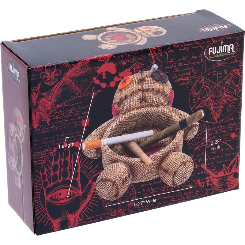 7" Fujima Voodoo Doll Ashtray, Scare Doll