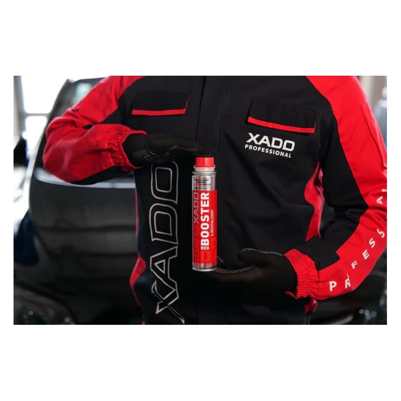 XADO RED BOOSTER Engine Oil Additive - Advanced Wear Protection,