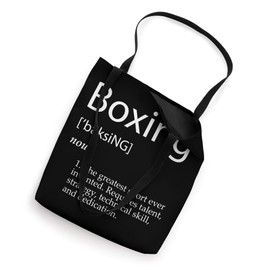 Boxing Definition The Best Athletic Sport For Boxers Boxing Tote Bag