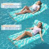 Jasonwell Inflatable Pool Float Adult - Ultra-Comfort Soft Fabric Pool