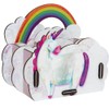Werkhaus WE 2062 Pencil Box Unicorn Colourful 4 Compartments Pencil