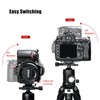 SUNWAYFOTO LS-75 75 mm Universal Swivel Cuff for DLSR Cameras,