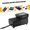 For WORX 2pack For WORX 20V MAX Extend Lithium Battery