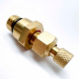 QISF Upgrade HFCM Water Separator Drain Plug Valve Compatible with For, D 6.0L Powerstroke Diesel Engine F250, F350, F450, F550, E350, E450