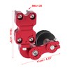 Motoforti Red Aluminum Alloy Chain Tensioner Automatic Adjuster for Motorcycle