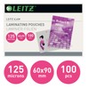 Leitz Hot Laminating Pouches, Glossy, Transparent, 60 x 90 mm