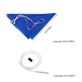 Operitacx Klimaanlage Wasserabdeckungsputzwerkzeug Reinigungswerkzeuge Für Luftkanäle Waschabdeckung Für Klimaanlage Klimaservicetasche Wartungsschutz Für Klimaanlagen Blau Morgen