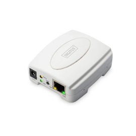 Digitus Fast Ethernet Print Server white White