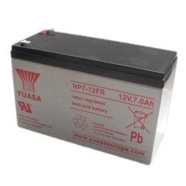 Yuasa 12V 7AH Flame Retardant SLA Battery F2 TAB TERMINAL