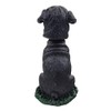 Animal Den Pug Black Dog Bobblehead Figure for Car Dash