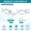 MECCANIXITY 20Pack Rigid Pipe Strap Fit for 6x18mm Strip/Cable, Stainless