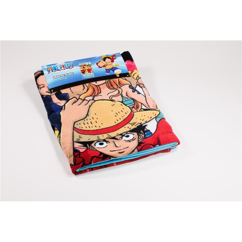 aymax One Piece Beach Towel, Straw Hat Crew Design, 90