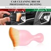 JUSTTOP 2 PCS Car Interior Detailing Brush, Curved Design Soft