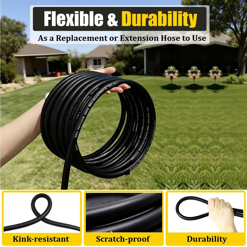 LycorTrade Pressure Washer Hose 100FT for Power Washer, 5800 PSI
