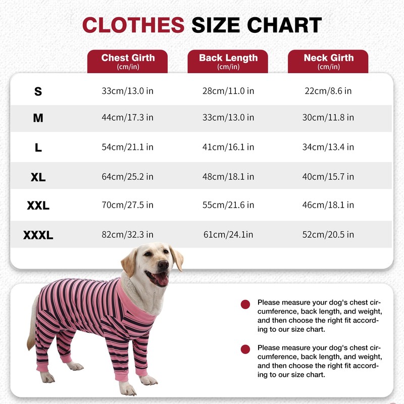 TQFlow Dog Recovery Suit, Pet Surgery Suits for Female Male,