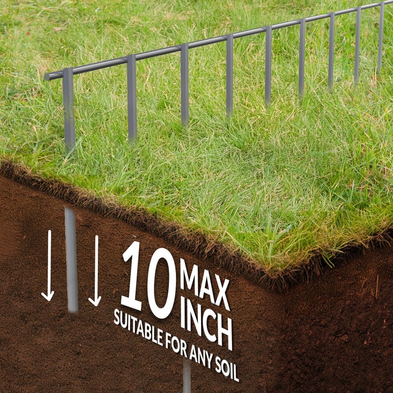 Dig Defence Animal Barrier Fence 4 Pack Large, Holiday Gift