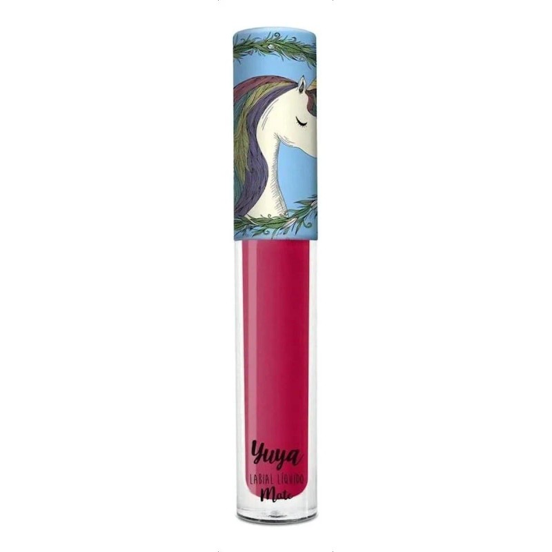 Labial Líquido Mate Yuya Rosa Chicle Me Quiero Larga Duración