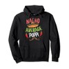 Nacho Average Poppi Mexican Mustache Cinco de Mayo Pullover Hoodie