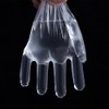Sheriff Drink Clear Plastic Gloves - Disposable Polyethylene Food Handling