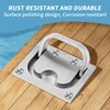 CLIO Stainless Steel Hatch Pull Flush Lift Solid Boat Ring