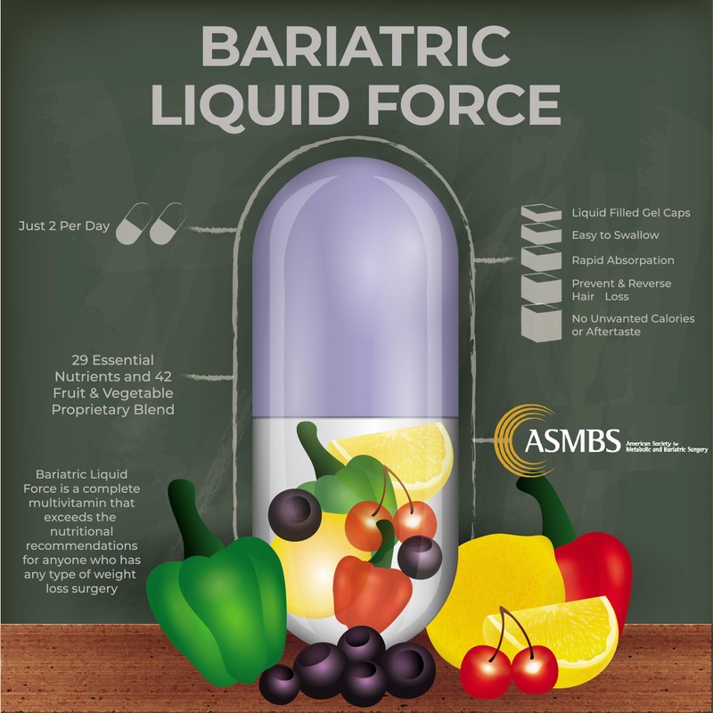Universal Body Labs Bariatric Liquid Force Vitamin 2-Pack