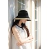 Women's Straw Hat, Black