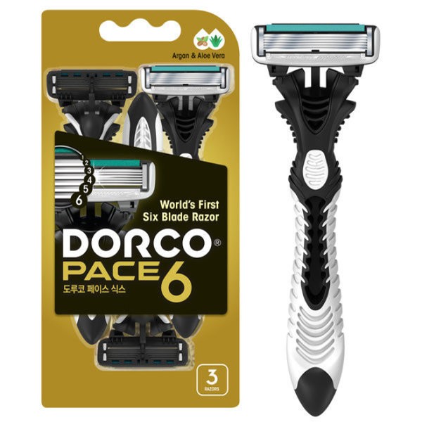 Dorco Dorco Face 6 portable razor 3 pieces SXA100-3B 6