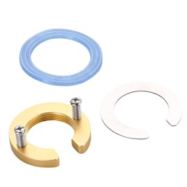 Monobloc Tap Fixing Kit Tap Fixing Bolt Nut Kit Multipurpose Faucet Fixing Set Single Hole Faucet Fixing Fitting Kit Fits Kitchen Bathroom Faucet Basin Prevent Faucets from Loosening (Aluminium)