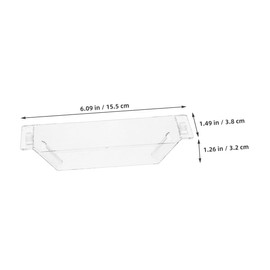 Ciieeo 3pcs Oil Catcher Cup for Range Hood Reusable Oil Collecting Bowls Plastic Kitchen Hood Accessories Easy to Clean Practical