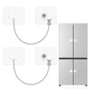 HEGEHE Child Proof Refrigerator Door Lock, Window Locks for Kitchen,