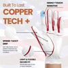 Copper Tech Men's Golf Gloves Right Hand - USA Flag