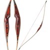 KAINOKAI 58" Laminated Recurve Bow,Amercian Hunting Bow Archery Bow 20-60lbs