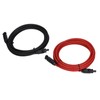 2Pcs Solar Panel Extension Cable 10AWG 6mm² Solar Extension Cable